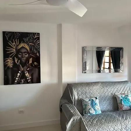 Modern,strandnaehe, Club Olympus, Garten Tenerife Apartman *